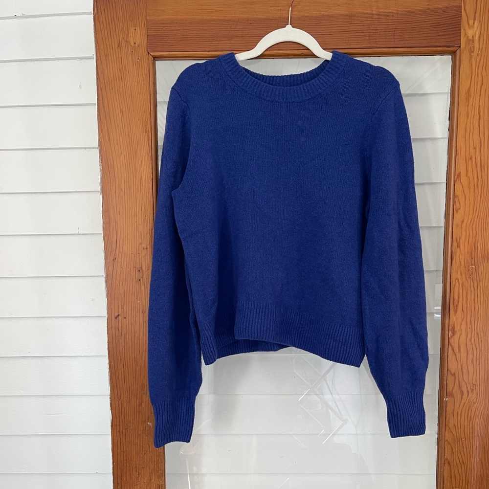 GAP Royal Blue Women's Crew Neck Sweater